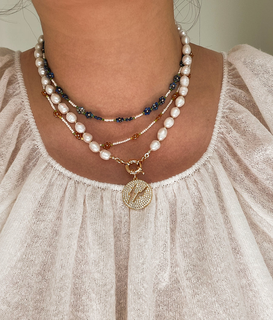 SELMA FLOWER CHAIN NECKLACE