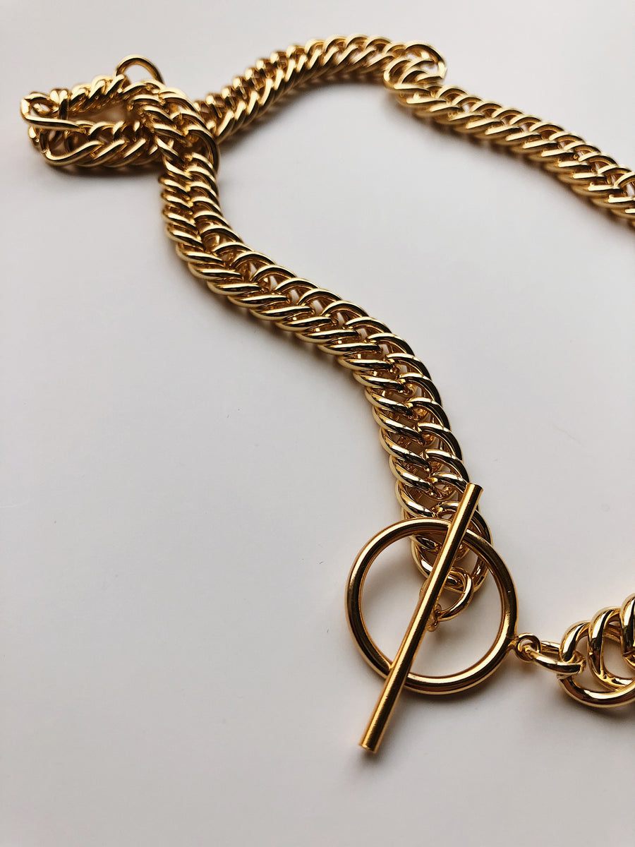 CATIA FOXTAIL CHAIN NECKLACE