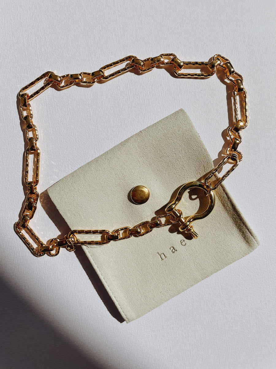 24K THEA CHAIN NECKLACE