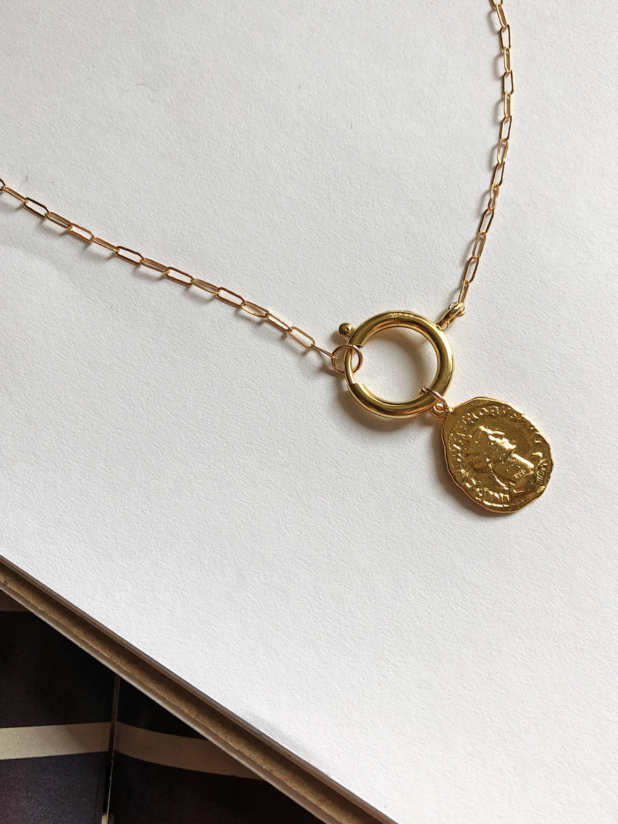 GREEK ISLES COIN NECKLACE