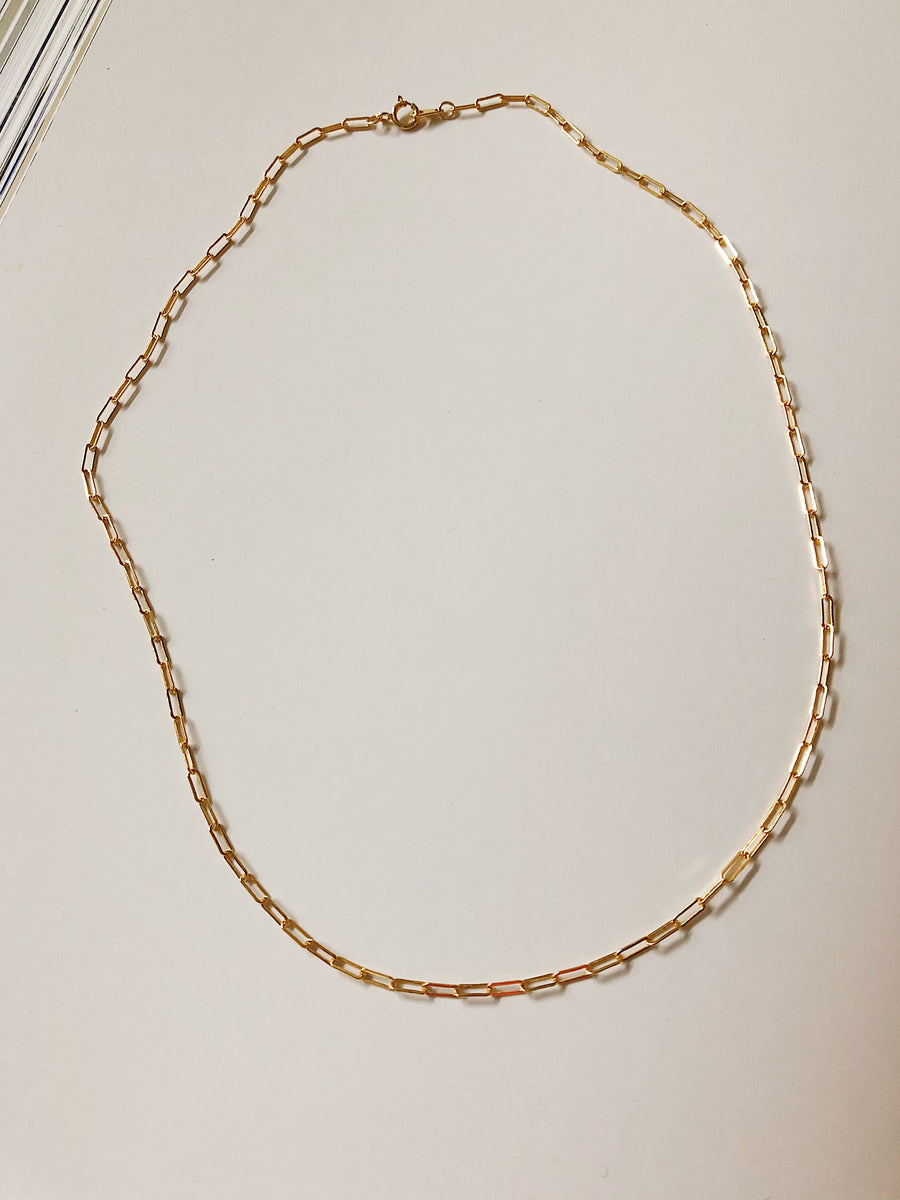 14K EVERYDAY CABLE CHAIN NECKLACE